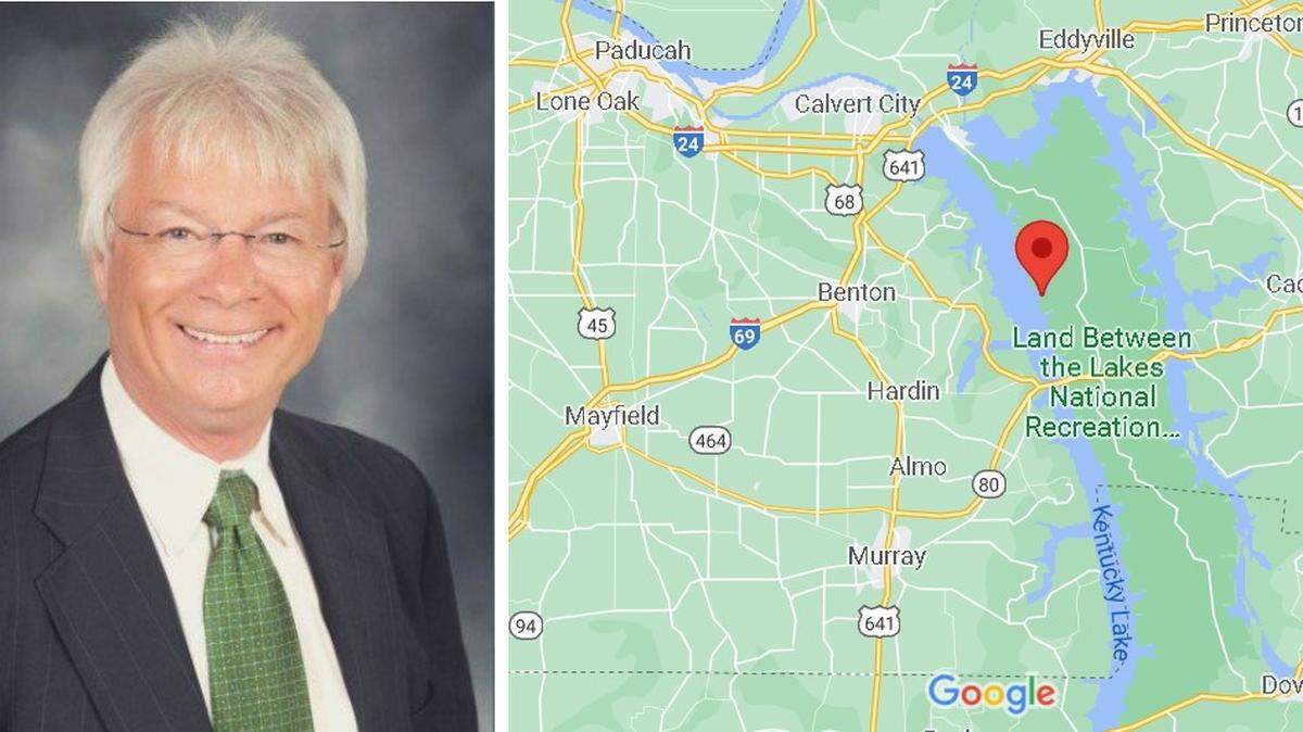 Charles “Chuck” Poettker died on July 17, 2021, in Kentucky Lake. He and his wife, Linda, had their boat anchored in the Sugar Bay area. He reportedly jumped into the water for a swim and disappeared.