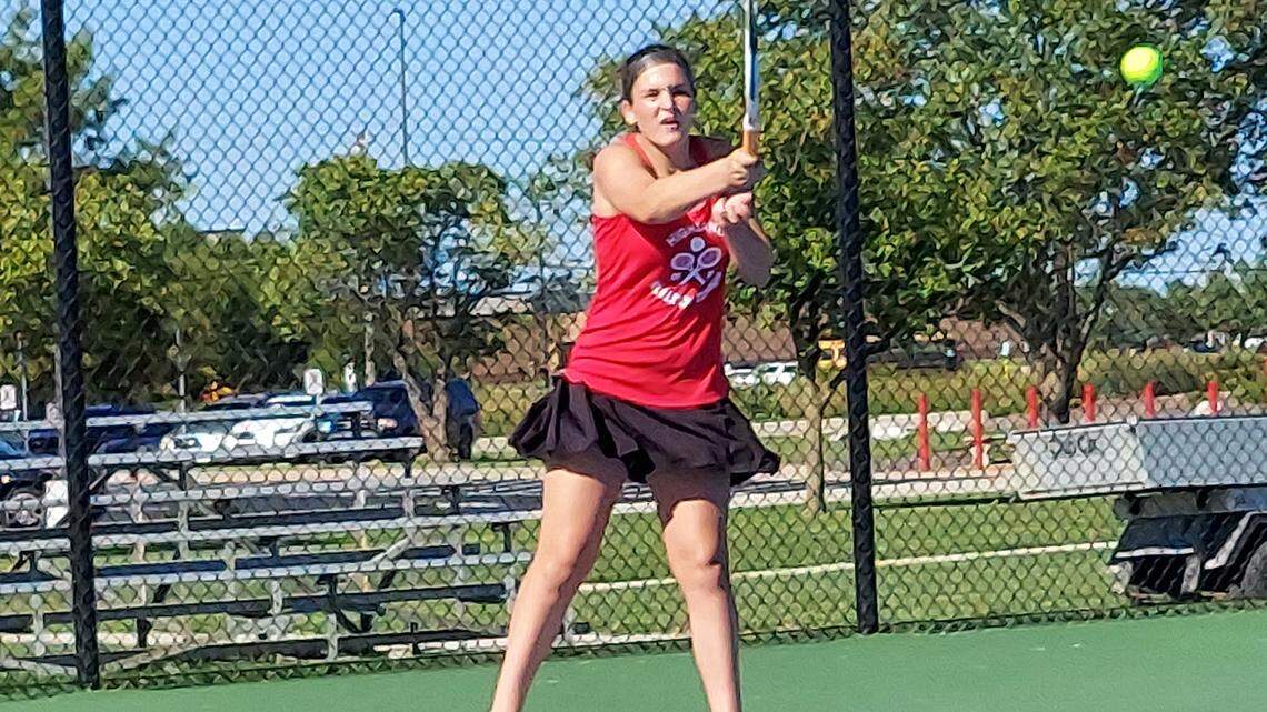 Undefeated conference season leaves Highland girls well positioned for tennis sectional