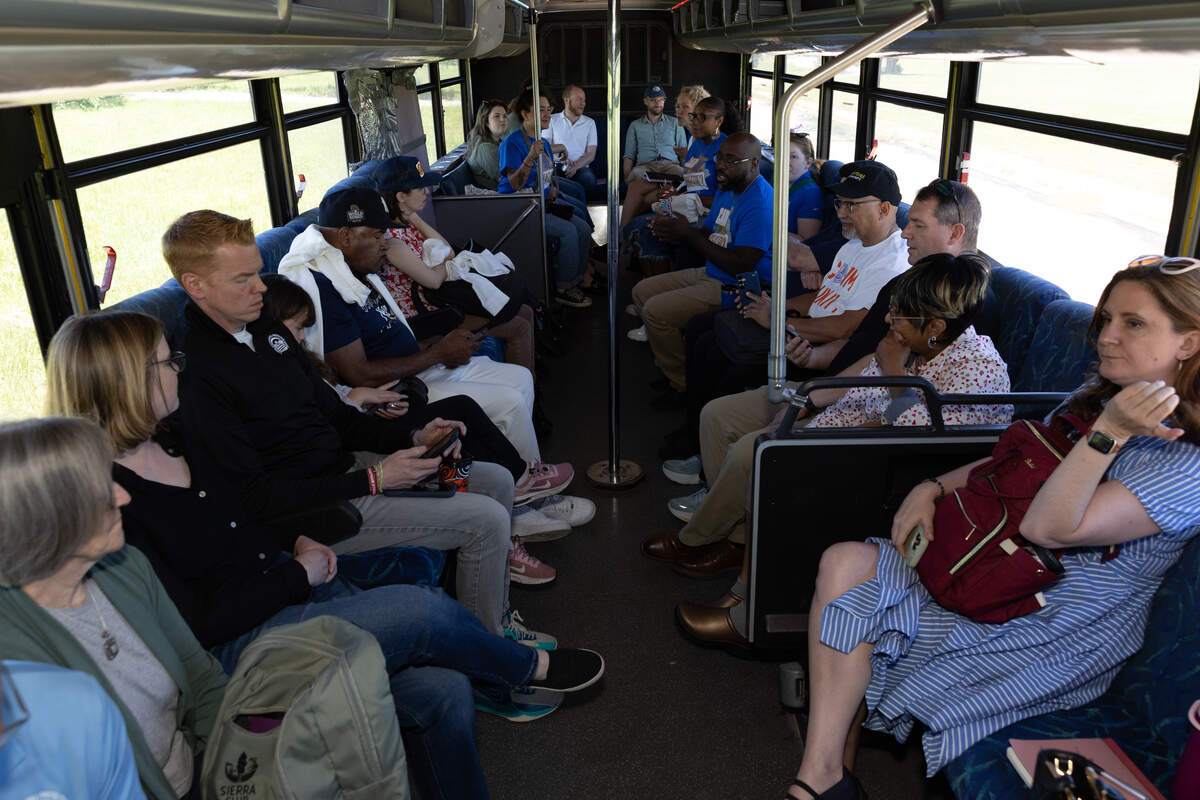 Local residents and activists guide Illinois Environmental Protection Agency officials on a so-called “toxic tour” of contaminated sites in the metro-east on Friday, June 12, 2026.