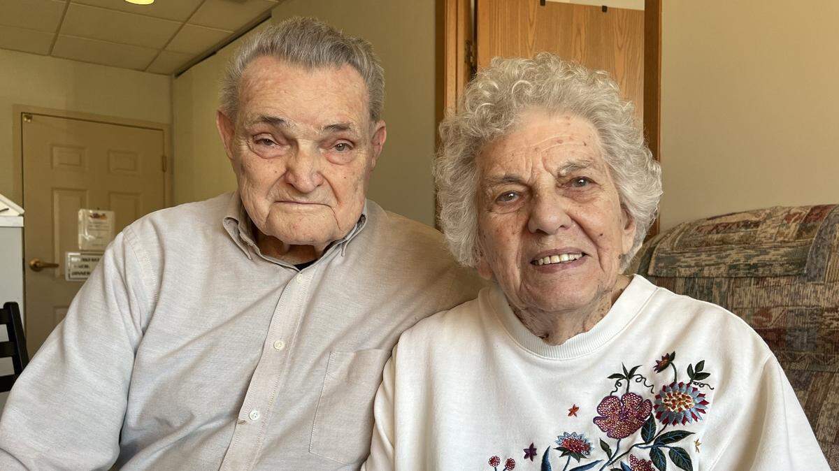 Bob and Marge Byerley are celebrating their 73rd anniversary. They lived in Columbia for most of their marriage but recently moved to the Benedictine Living Community at the National Shrine of Our Lady of the Snows in Belleville.