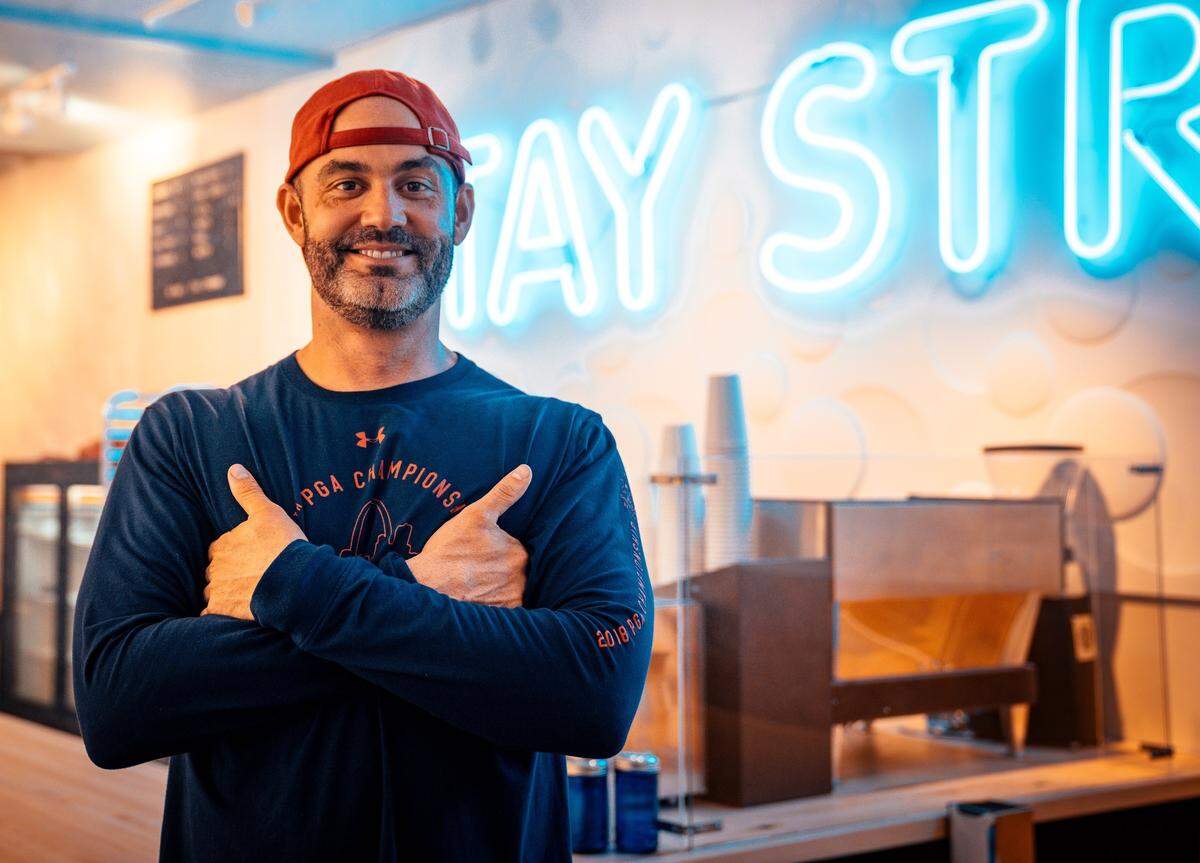 Jason Bockman is the owner of Strange Donuts locations in Maplewood, Creve Coeur and Kirkwood, Missouri. He expects to open a fourth location in Edwardsville by the third week in July.