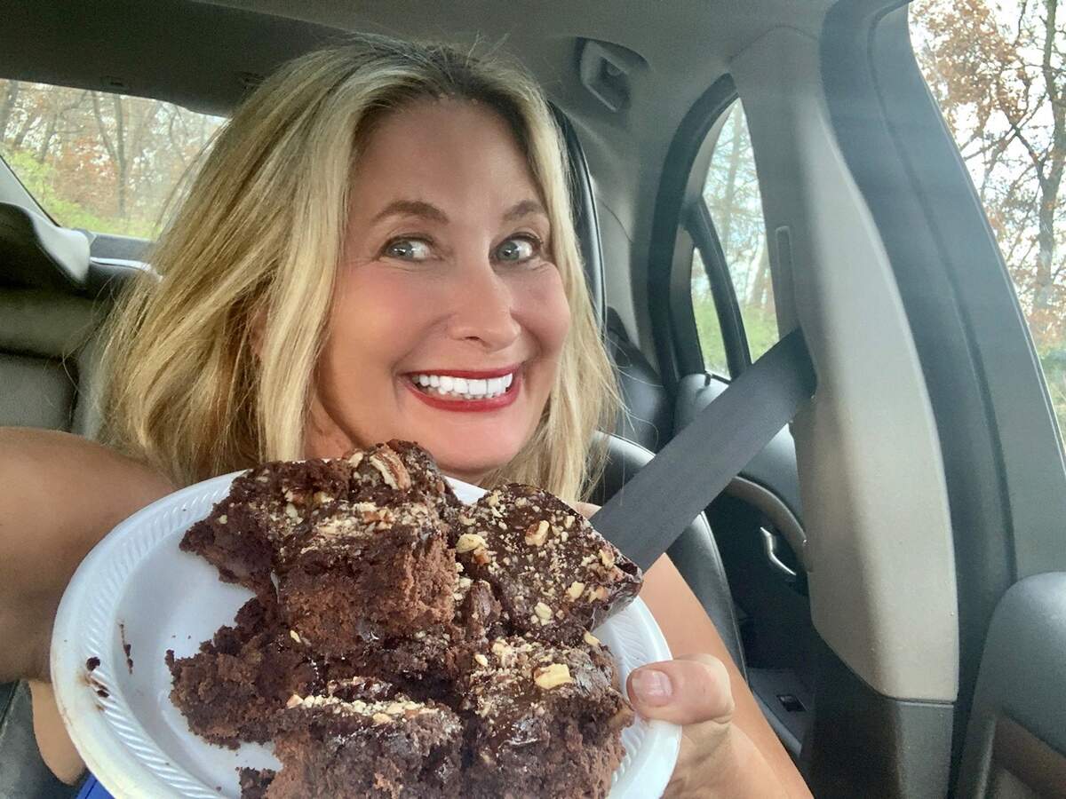 Brownies, Tootsie Rolls and Dove bars are Michelle Meehan Schrader’s kryptonite. The BND columnist loves chocolate so much that she said, “I want to die with chocolate on my breath.”
