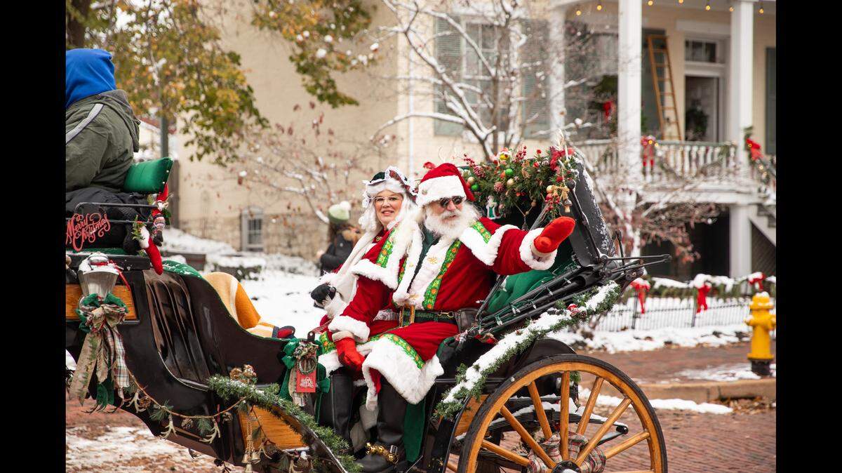 St. Charles’ Main Street is known for its festive decorations and Christmas festival. It was recently named one of the best small towns to visit this Christmas by popular home improvement network HGTV.
