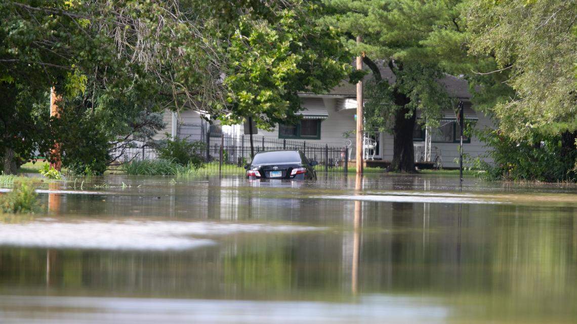 If you live in St. Clair County, here’s how to report flooding damage to local officials