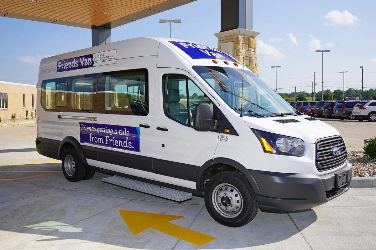 Schedule an appointment with the Friends Van by calling 618-526-8254.