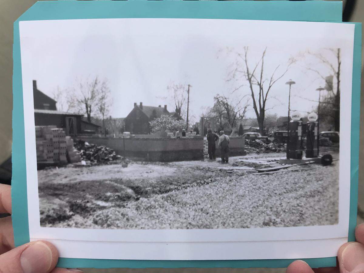 A throwback look at 308 E. Washington St. in Millstadt. The historic building will soon become a microbrewery.
