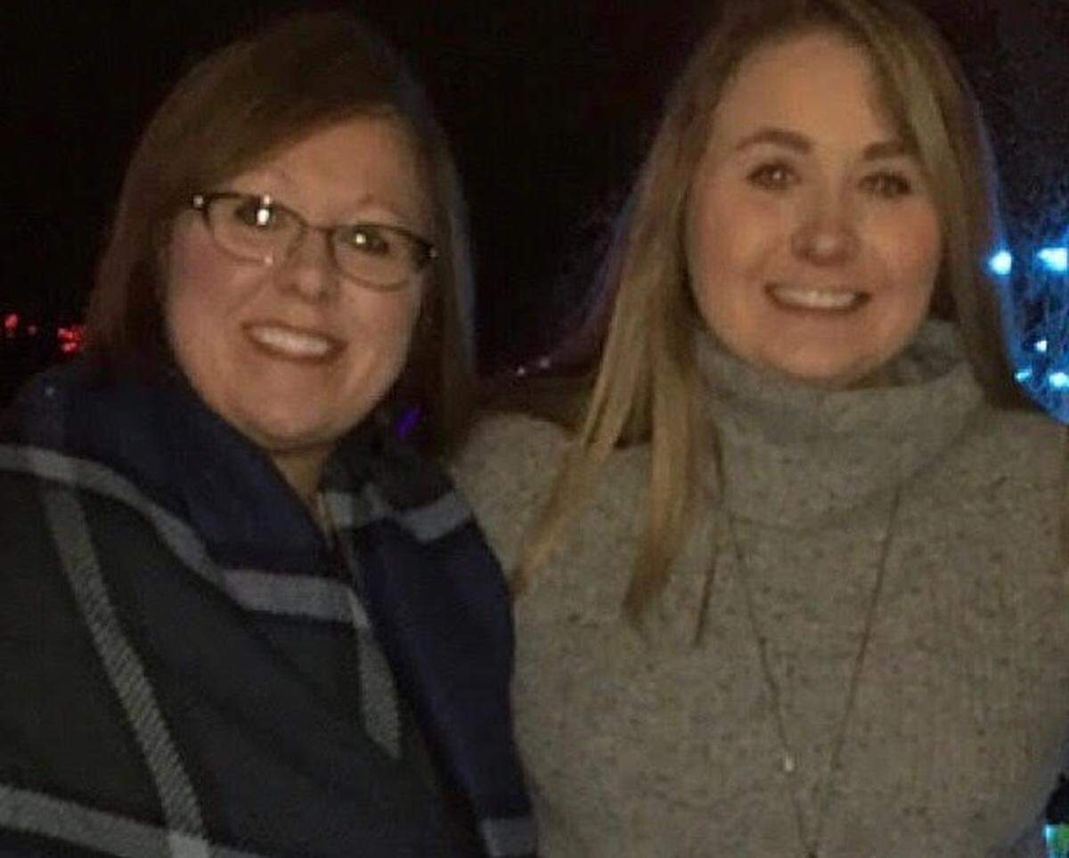 Stephanie Ferguson, left, and her 18-year-old daughter, Hannah, are volunteers with From Pain Comes Strength, a non-profit foundation formed last year to help youths in crisis.