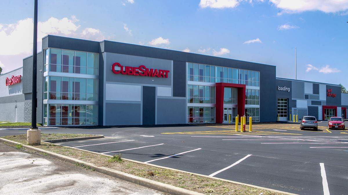 A former Walmart on Carlyle Avenue has been converted to a CubeSmart, a climate-controlled storage facility in Belleville.