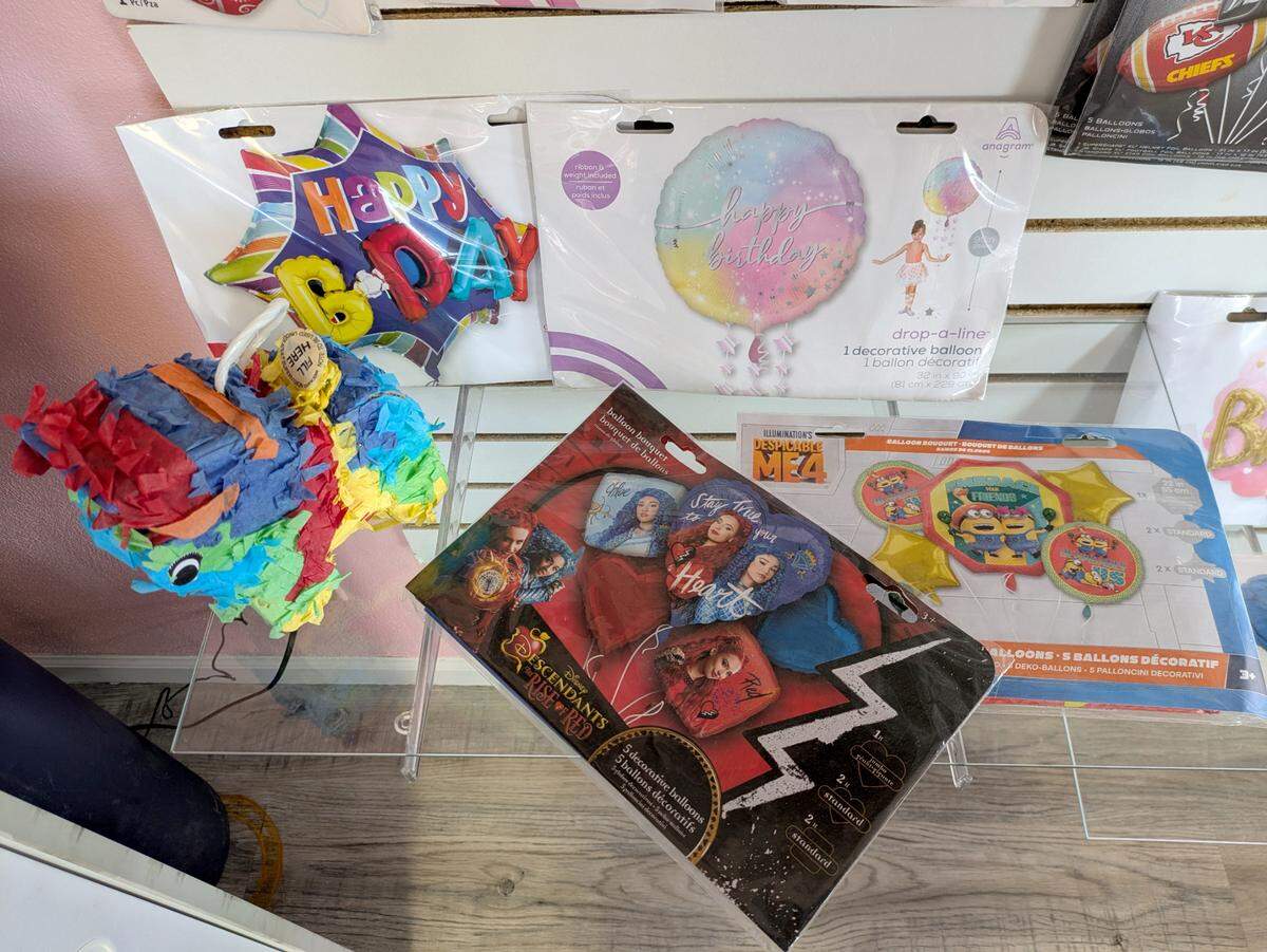 Balloon kits for birthdays and other occasions are available at ALCE Luxury Events/LovelyLoons.