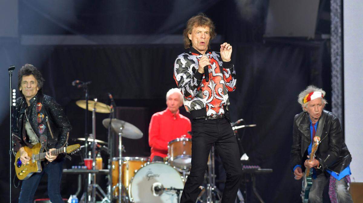 The Rolling Stones perform in 2018 in central London as part of its No Filter Tour. After being postponed in 2020 due to COVID-19, the tour is resuming with a Sunday night show in St. Louis.