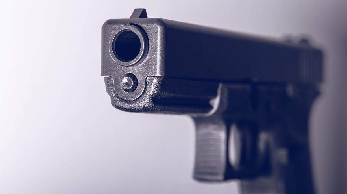 An intimidating look at a .45 caliber handgun. Getty Images | Royalty Free