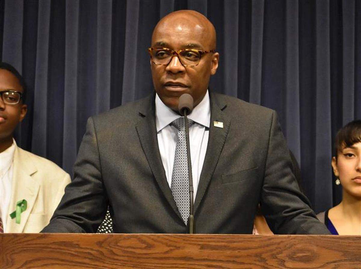 Attorney General Kwame Raoul joined 17 other attorneys general Thursday in asking Congress to grant their offices the power to investigate “practices of unconstitutional policing.” He is pictured in a file photo from May 2019.