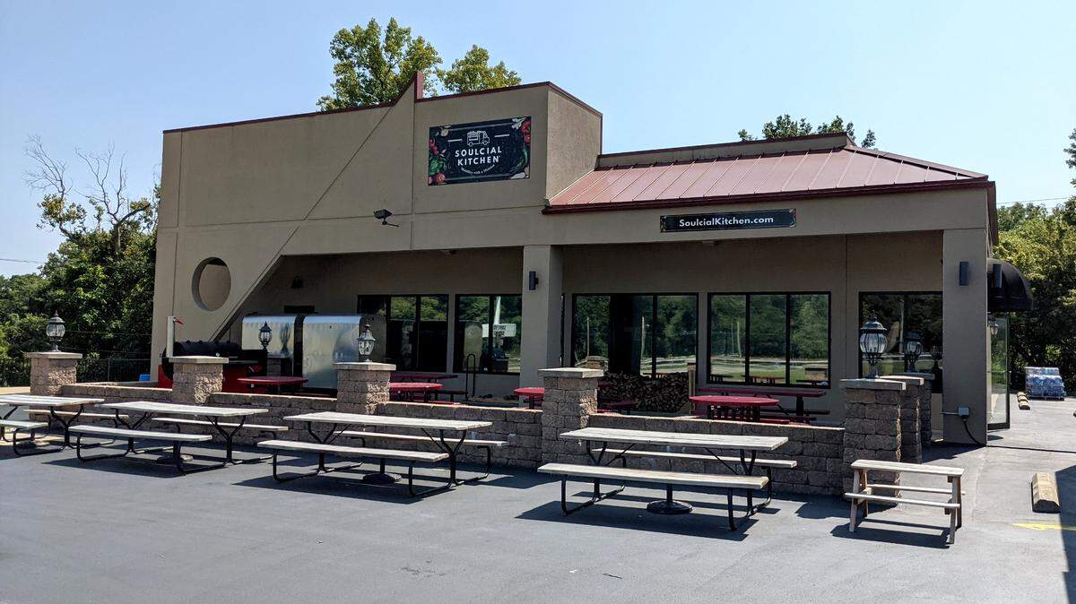 Soulcial Kitchen in Swansea is a base of operations for A Fine Swine BBQ and El Guaqo Taco food trucks.