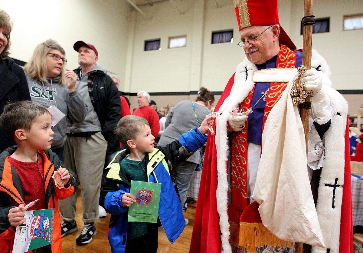 Children in the metro-east will have plenty of opportunities to meet Santa/St. Nicholas this holiday season. Kids can visit with St. Nikolaus at the annual Weihnachtsfest Sunday, Dec. 8, at the St. James Parish Center in Millstadt.