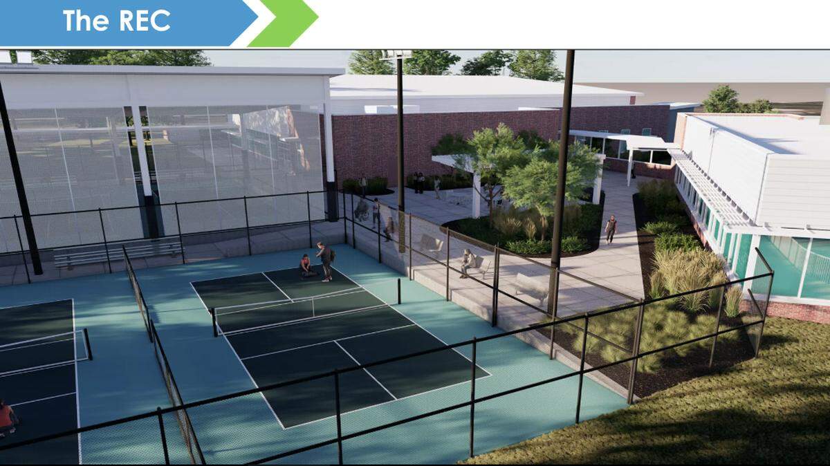 Screenshot from Fairview Heights Parks & Recreation presentation