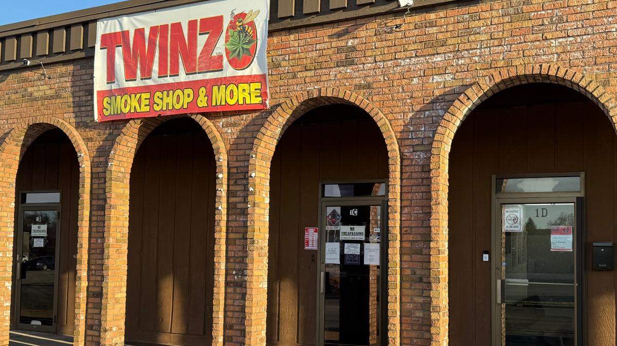 The Twinzo Smoke Shop at 6400 W. Main St., Suite 1C in Belleville was closed after the owner was arrested.