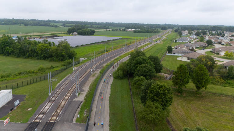 St. Clair County Transit opens $6M bike trail extension towards MidAmerica Airport