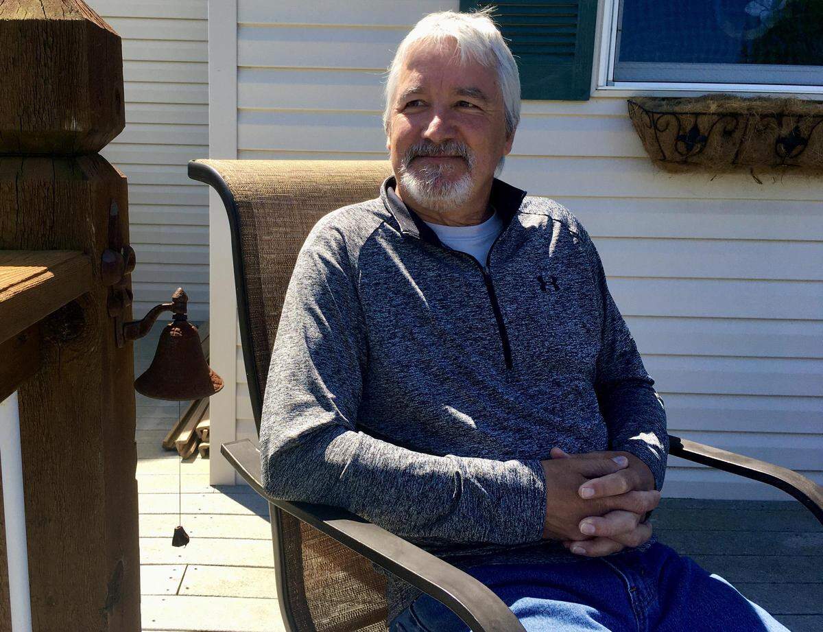 Tom Frank of O’Fallon, Missouri, calls COVID-19 “a flu with an attitude.” Frank recently recovered from the disease. “It was just an unbearable feeling,” he said.