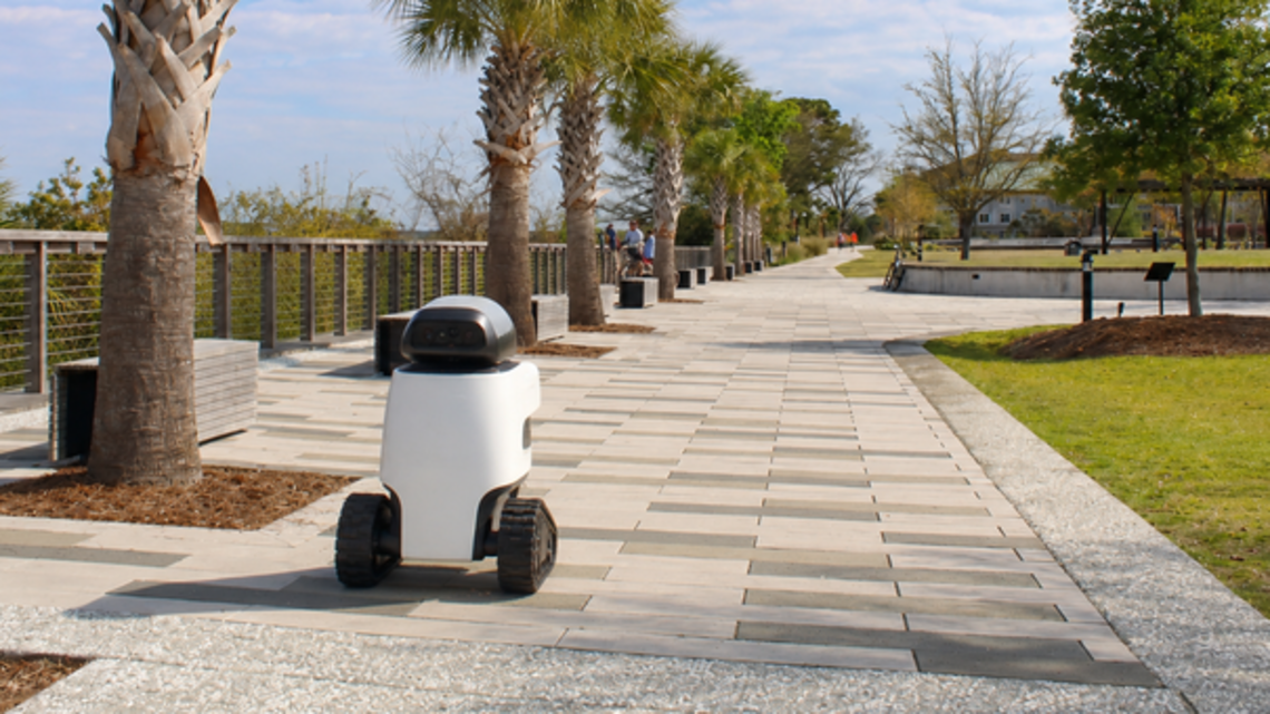 Why Hilton Head is using robots to survey the town’s paths and sidewalks