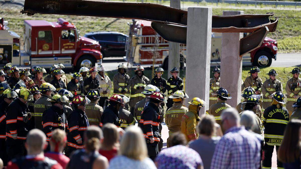 The 7th Annual September 11 Memorial Walkway of Southern Illinois 5K will take place Sunday at Hough Park in Belleville. A Moment of Remembrance Ceremony and dedication of Phase 3 construction will be held Tuesday. Phase 3 includes a bronze door plaque, Survivor Tree seedling, benches and more. 