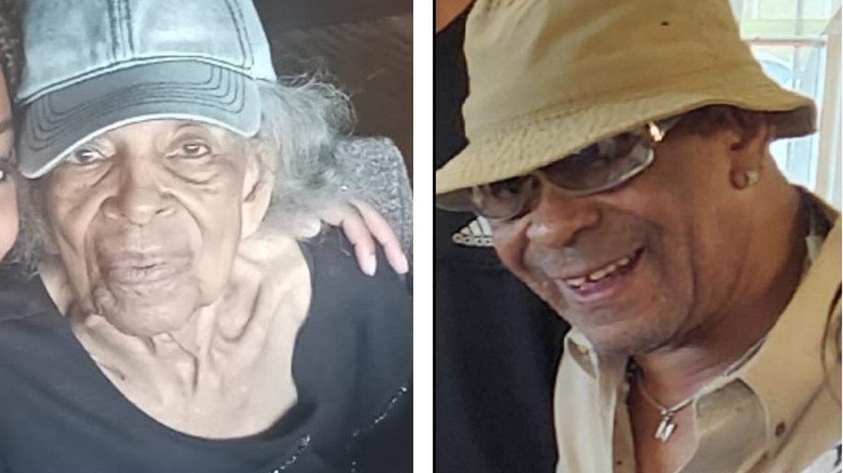 Sylvester Reeves, 94, and her son, Pierre Manley Sr., 56.