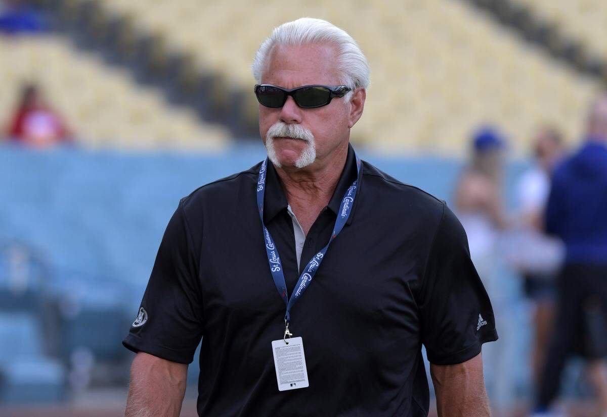 Aug 20, 2018; Los Angeles, CA, USA; FOX Sports Midwest analyst Al Hrabosky attends the MLB game between the Los Angeles Dodgers and the St. Louis Cardinals at Dodger Stadium. Mandatory Credit: Kirby Lee-USA TODAY Sports
