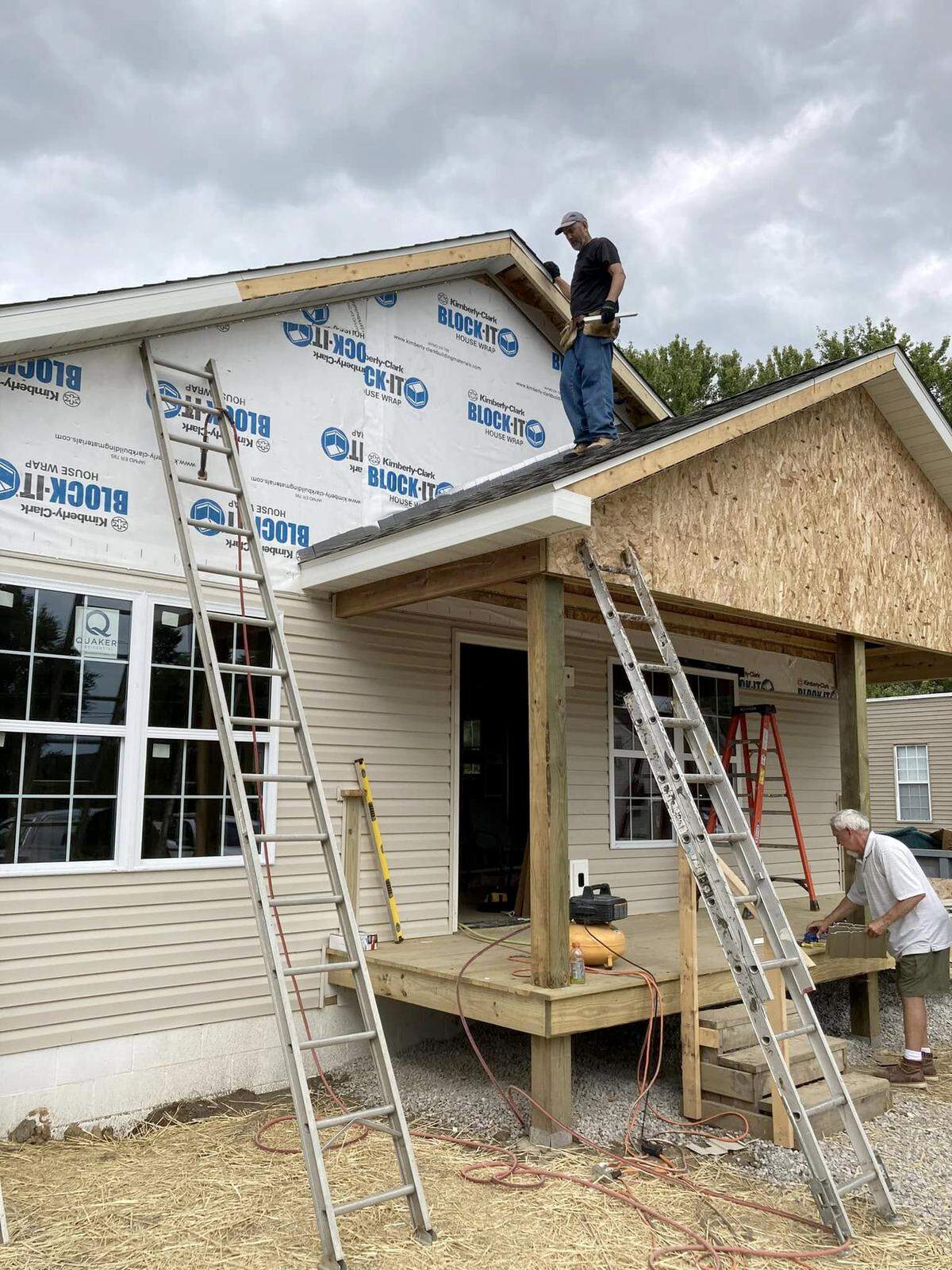 A look at a home constructed in 2024