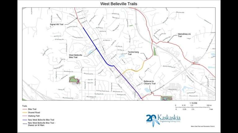 After 12 years of planning, final design to begin on West Belleville Bikeway