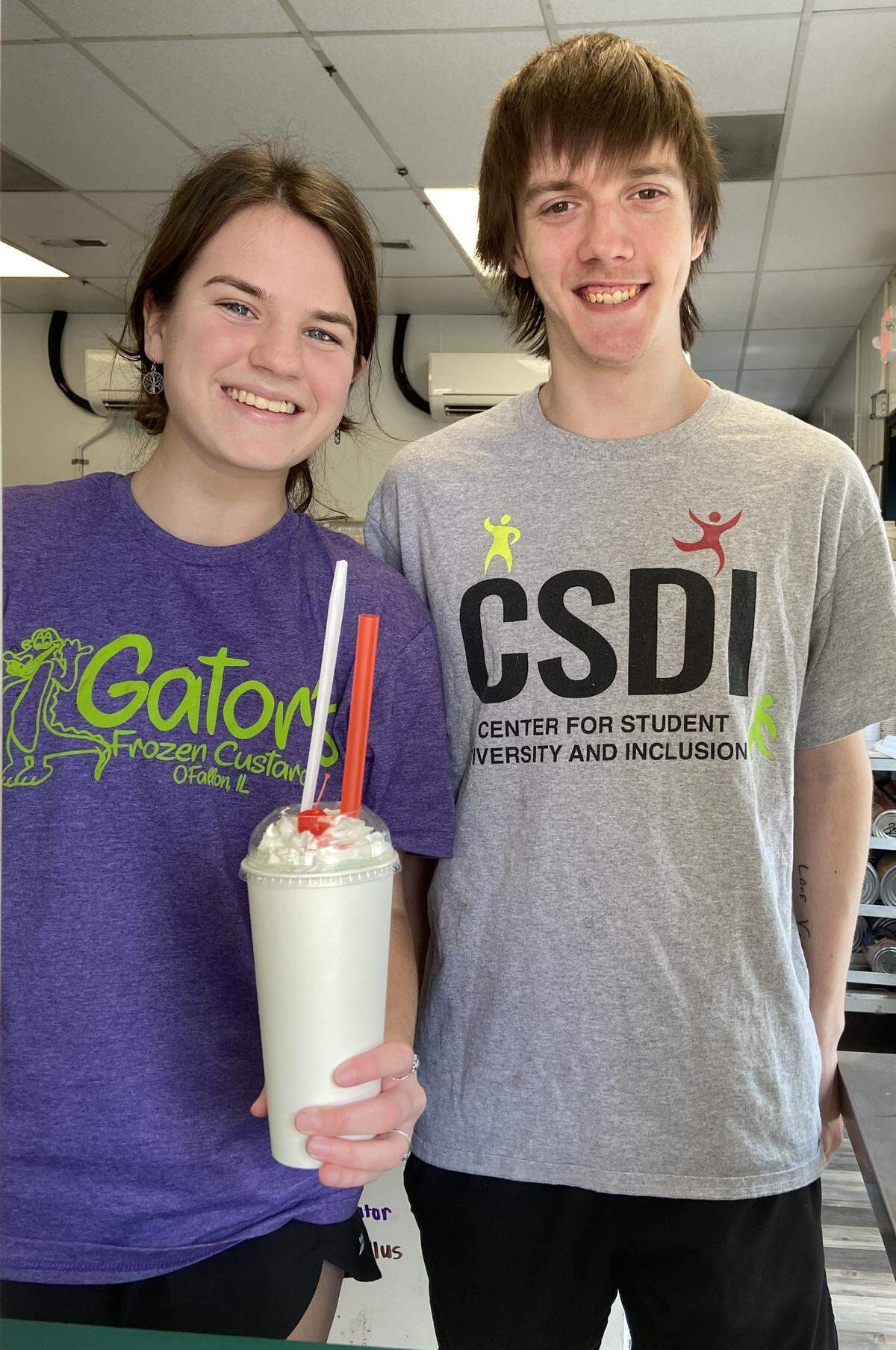 Gator’s employees Finley Roskos and Zach Springer say hours are expanded for the summer.