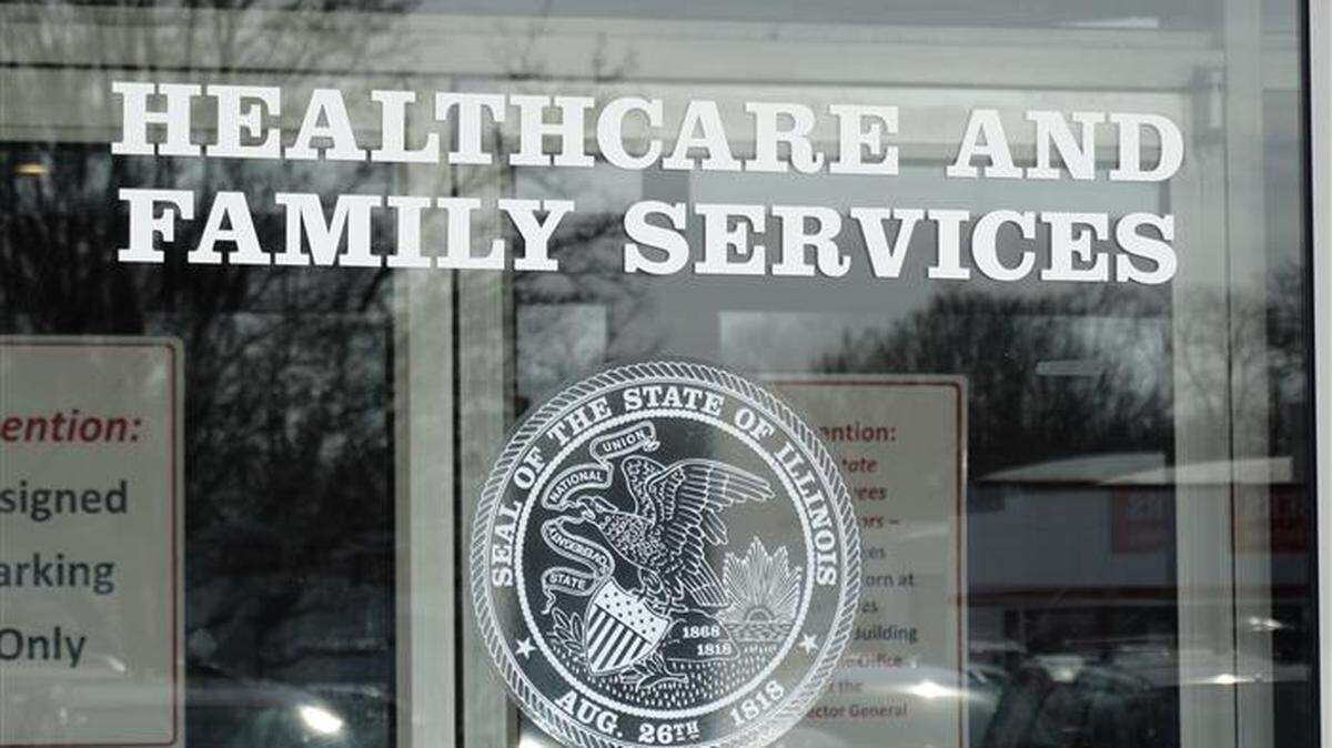 The Department of Healthcare and Family Services office in Springfield is shown here. It is the state’s primary Medicaid agency.
