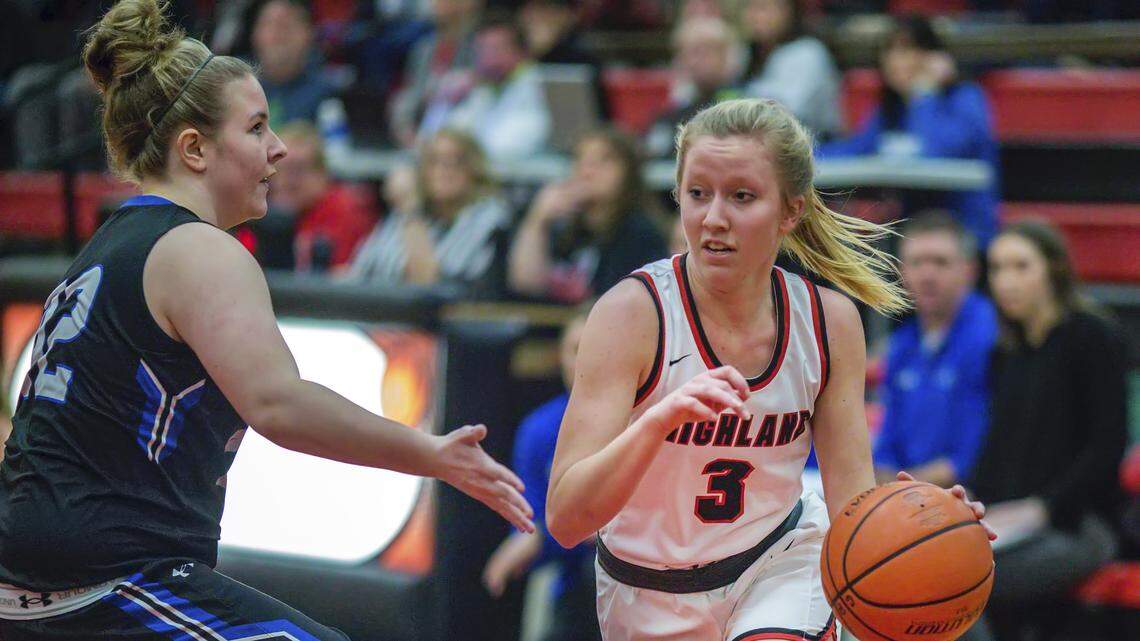 Highland girls roll past Greenville at Highland Optimist Scott Credit Union Shootout