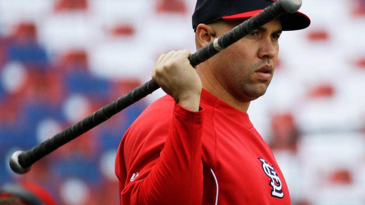 Carlos Beltran, who played two successful seasons in St. Louis, has been speculated to be a candidate to replace Mike Shildt as the Cardinals’ manager. (AP Photo/Matt Slocum)