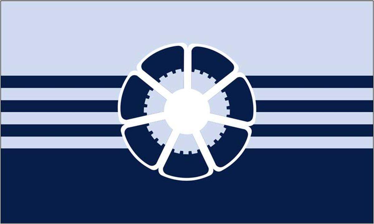 Relationship to Illinois: As someone born, raised, and educated in the state of Illinois, I am proud to call Illinois home and plan to do so for life. I believe strongly that my character and view of the world as a citizen and as an architect has been shaped by the cultural, geographic, economic, historic, and architectural diversity of our state. Explain the meaning behind your flag: The four dark blue bars in this submission represent the four geographic features that hold the greatest geographic, economic, and historic significance in the creation of Illinois: Lake Michigan, the Mississippi River, the Ohio River, and the Chicago River/Illinois River system. The corn kernels and 21-pronged gear that form our state flower, the violet, represent the agricultural and industrial foundations of our state and its status as the 21st state admitted to the Union.