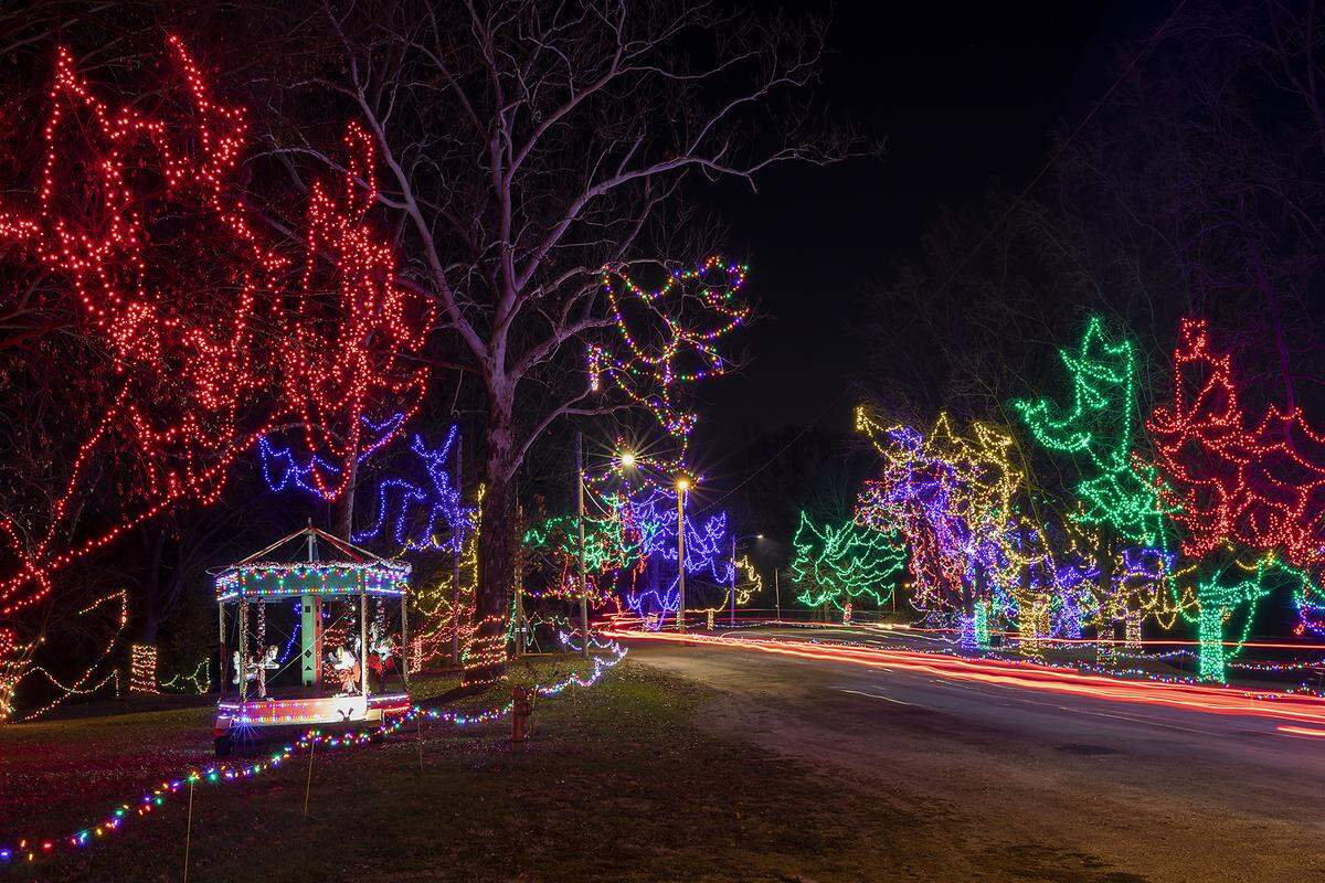 The annual Christmas Wonderland display at Alton’s Rock Spring Park opens Friday, Nov. 26. Learn more by calling 800-258-6645.