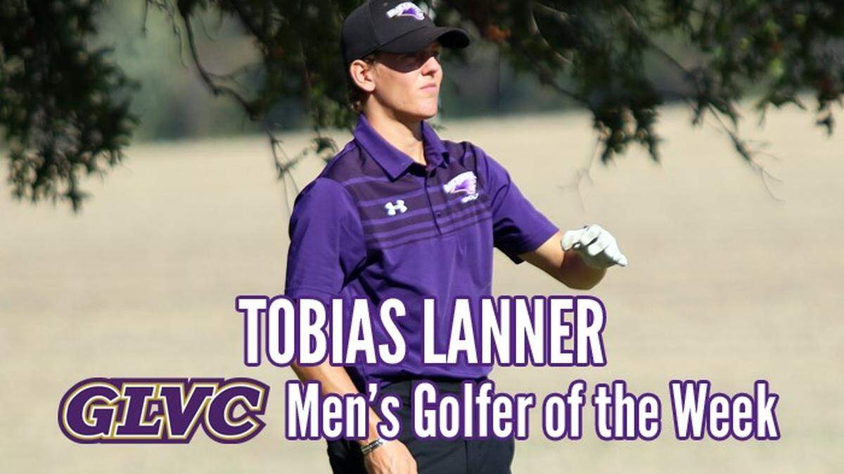 Tobais Lanner, a member of the McKendree University men’s golf team, was named the GLVC golfer of the week for the second week in a row.