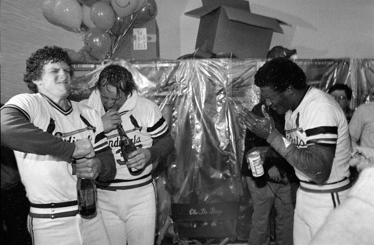 The 1982 Cardinals celebrated a World Series without relying on three-run homers to score runs.
