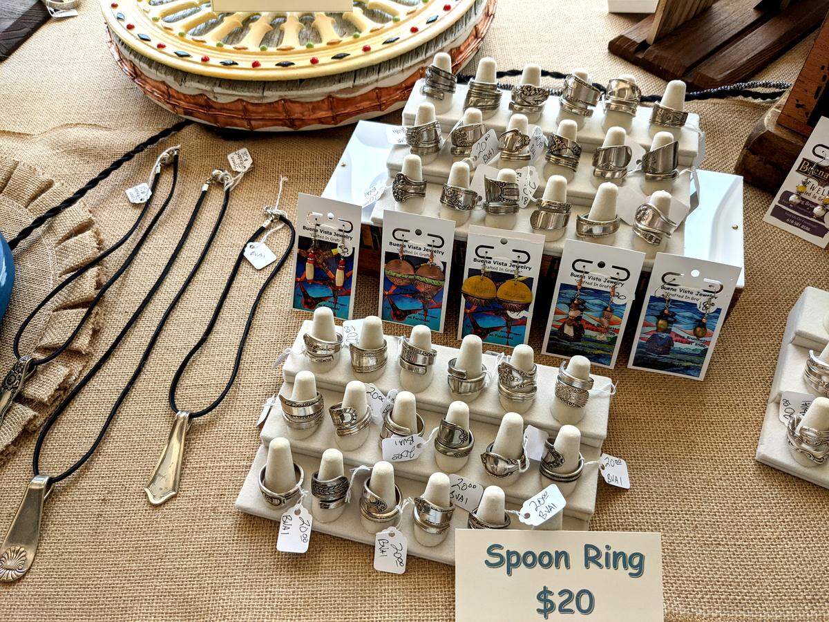Spoon rings and other jewelry by Buena Vista Art