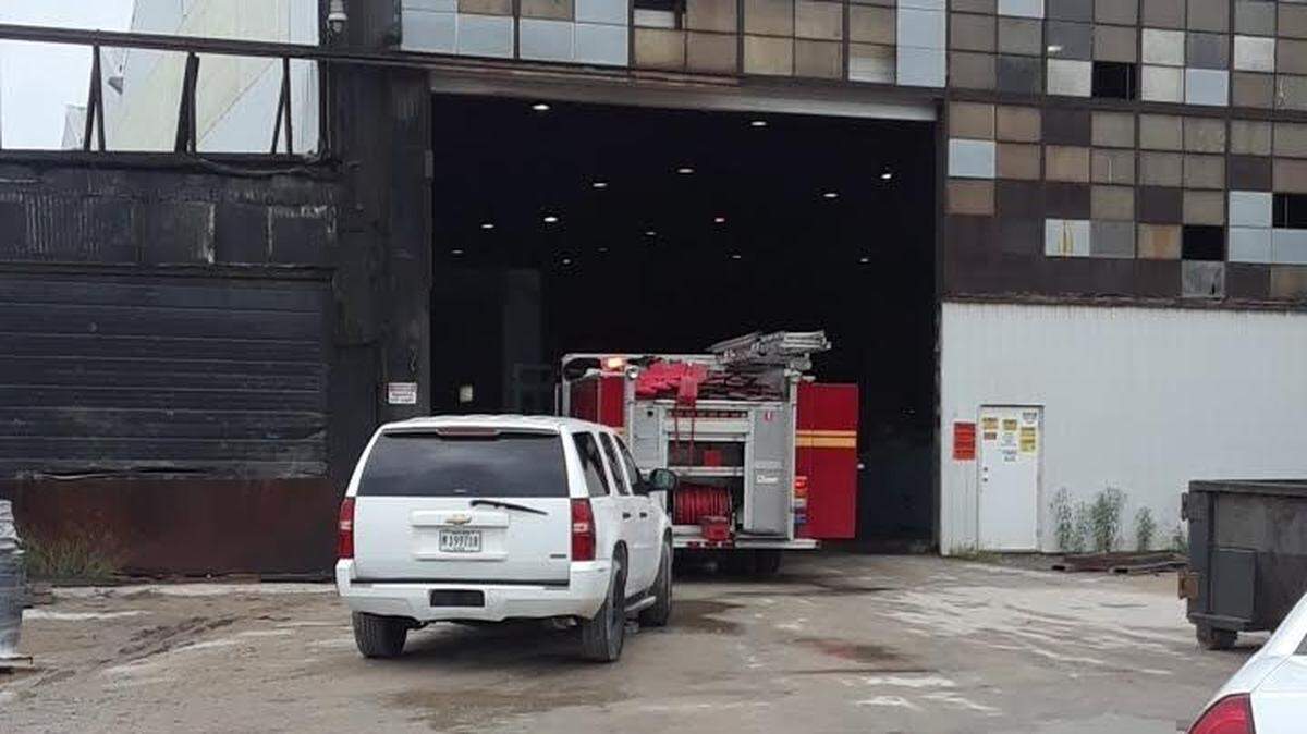 A St. Clair County coroner investigator, as well as East St. Louis police and fire crews, responded to Wastequip on Friday morning after a man working on a dumpster died.