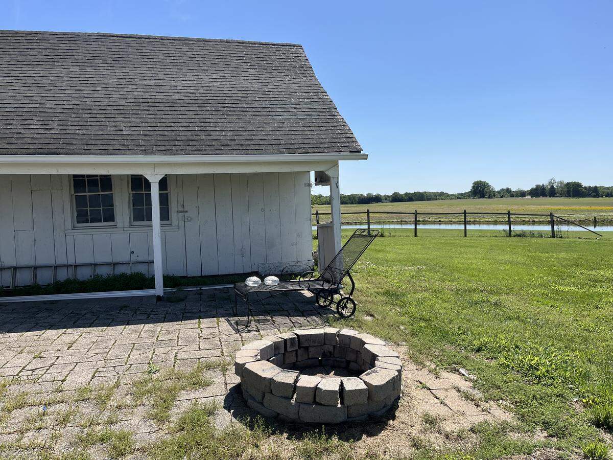 The former farm that will become the new Belleville location of Karla Smith Behavioral Health includes several outbuildings and a fishing pond, where a walking trail is planned.