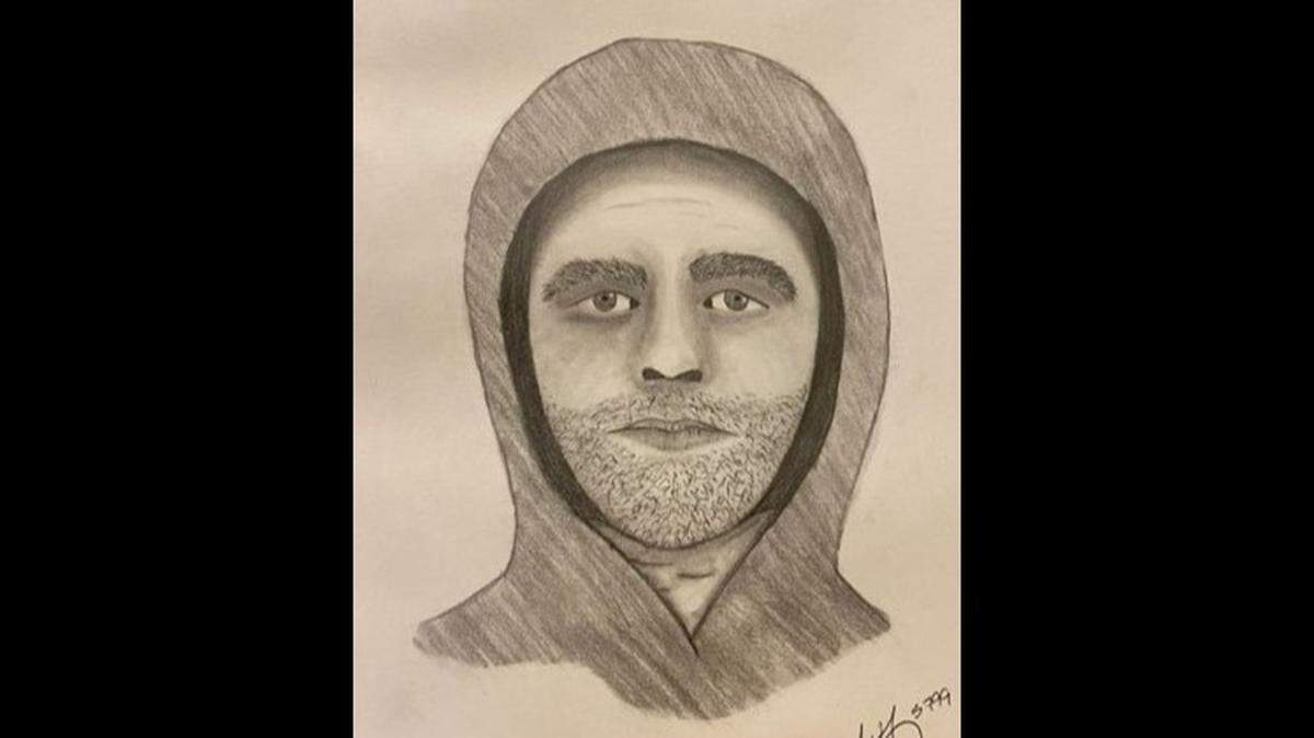 Police sketch of a possible suspect in the Nov. 11 abduction and sexual assault of a woman at a Collinsville shopping center.