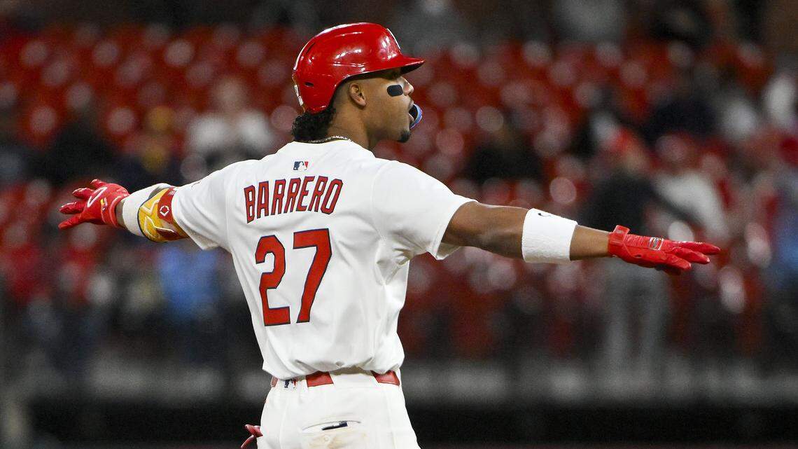 Jose Barrero’s bench time creates Cardinals’ roster challenges