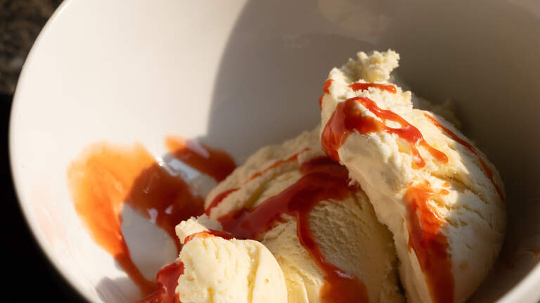 Making ice cream with paw paw, Illinois’ native fruit