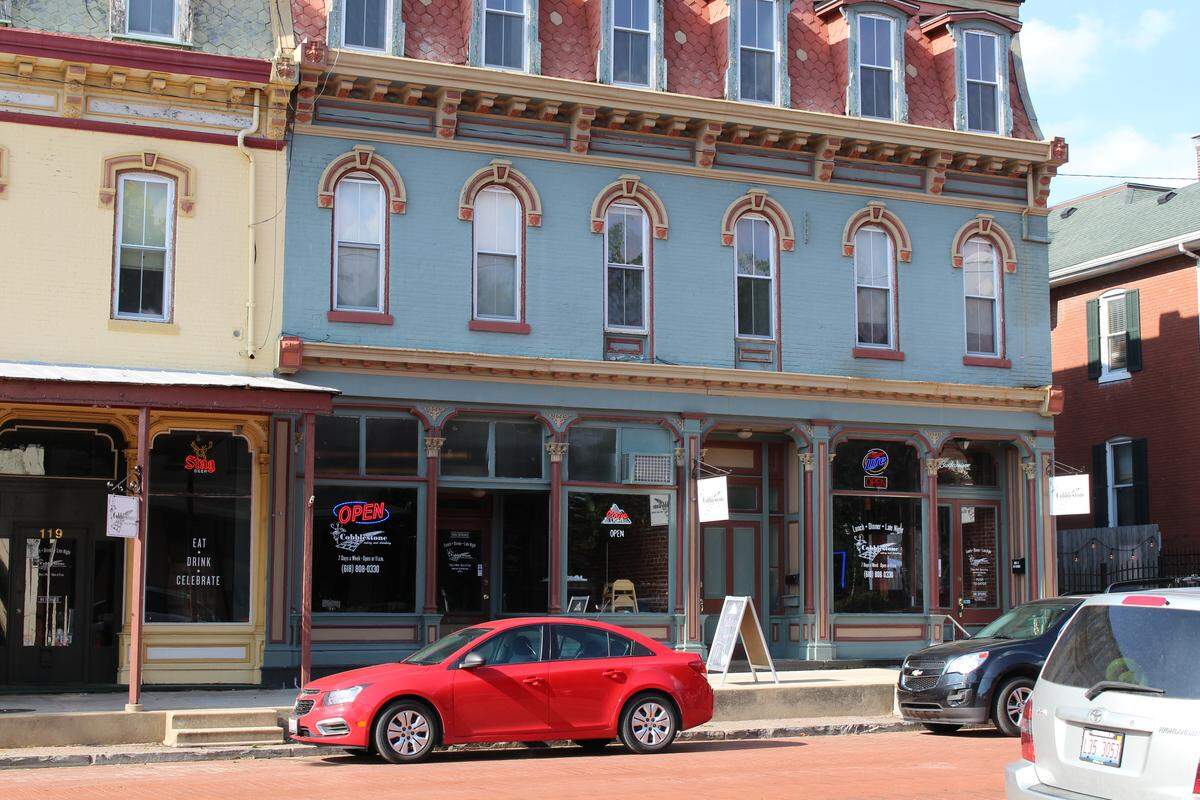 The Cobblestone Eatery and Drinkery in Lebanon occupies three brick storefronts that date back to the 1860s. It replaces 1814 Eatery & Drinkery, which closed earlier this year.