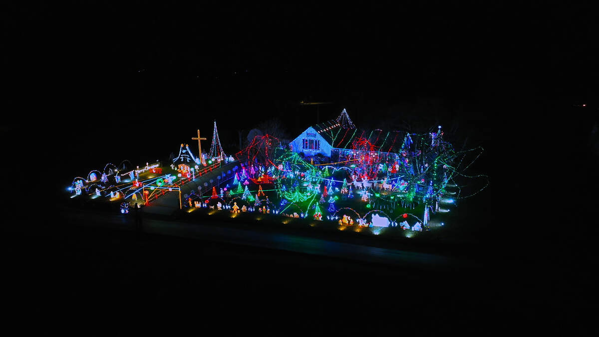 The Kittell family, from Chester, Illinois, competed in season 12, episode 3 of ABC’s The Great Christmas Light Fight.