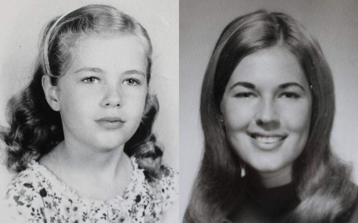 Nancy Munie is shown as a child, who received a deed to an acre of land on the moon as a Christmas gift; and a teenager, who asked NASA for samples of moondust.