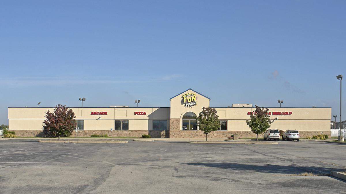 An exterior view of Gateway Fun Park in Collinsville.