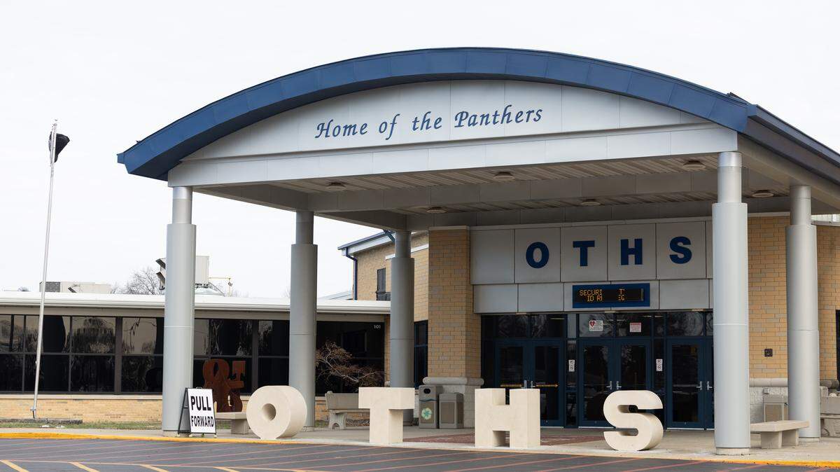 Outside of O’Fallon Township High School's Smiley campus, which serves grades 10-12.
