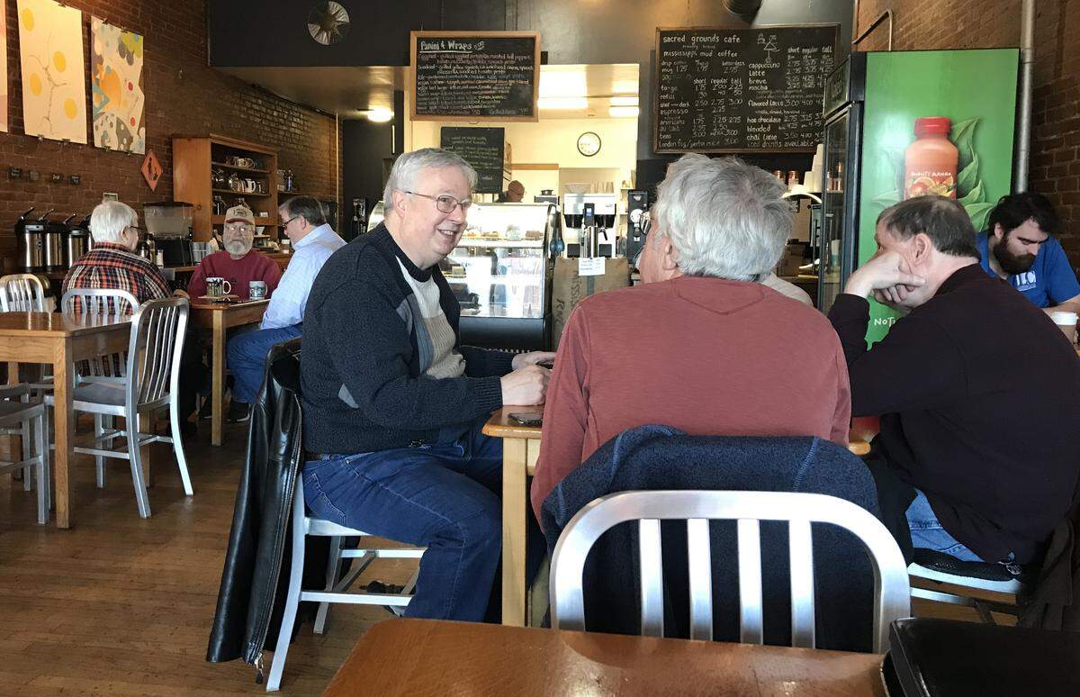 Sacred Grounds Cafe in Edwardsville will sell coffee, baked goods and other items on a carry-out basis for the next two weeks due to the coronavirus closure.