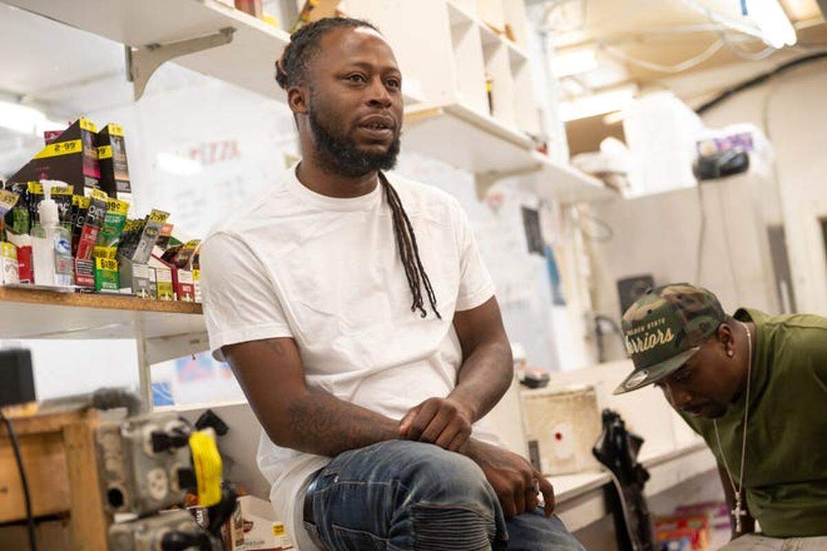 “Crimes don’t make money,” says Rocky Miller, one of the owners of Charlie’s Convenient Market in Washington Park.
