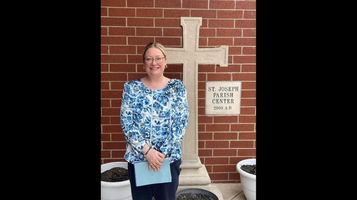 Brandy Hildebrand is the new principal of St. Joseph Catholic School in Freeburg.
